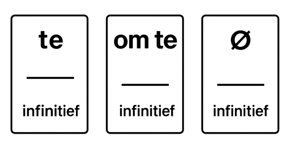 te of om te